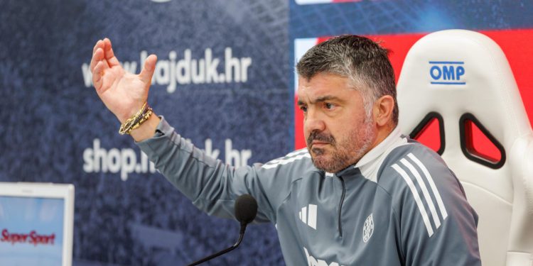 Sportske novosti – Gattuso: ‘Samo luđak poput mene prihvatio bi Hajduk. Imao sam poziv da odem, ali nisam mogao iznevjeriti grad’