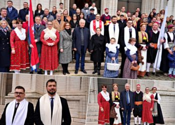 Sve po tradiciji i u Bruxellesu: Misa, proglas festanjula, puštanje golubica, koncert Klape Kaše i grličanje (FOTO)