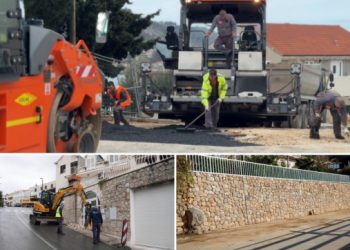 TJEDAN U RETROVIZORU Cesta Tamarić u završnim radovima, radi se i na drugim lokacijama diljem grada