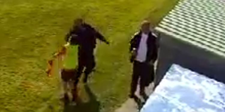 Trener napada linijskog suca: pogledajte video