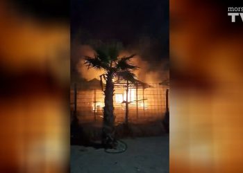 U potpunosti izgorio Beach bar Lux u Peroju