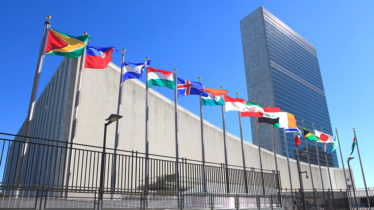 New, York, NY, SAD - 24. rujna 2016. - Sjedište Ujedinjenih naroda: Sjedište Ujedinjenih naroda u New Yorku: otvara se Opća skupština Ujedinjenih naroda.