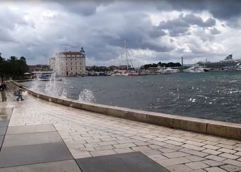 Uz moguće nevere i oblačno vrijeme, na Jadranu će danas puhati jugo i lebić