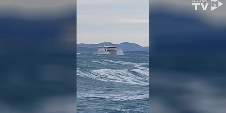 VIDEO Hrvat u borbi s jakom burom