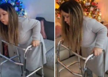 VIDEO Mostarka Samanta Galić uspjela je stati na noge i napraviti nekoliko koraka, ali i dalje treba našu pomoć