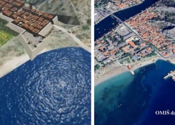 VIDEO Ovako je Omiš izgledao u doba Mletačke republike