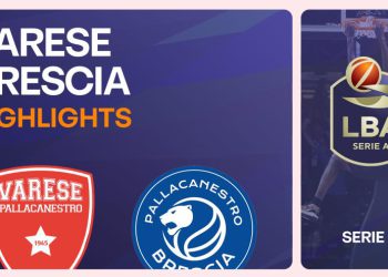 Varese-Brescia 77-118: ističe seriju košarku