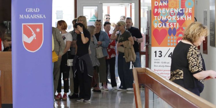 Veliki odaziv na besplatne preventivne preglede u organizaciji Grada Makarske i KBC-a Split