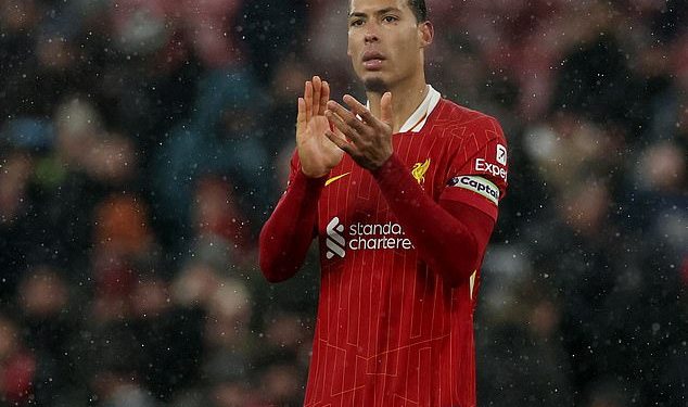 Virgil van Dijk kaže da je ‘smiren’ u vezi s ugovornom situacijom s Liverpoolom – unatoč tome što se ugovor raspada zajedno s Trentom Alexander-Arnoldom i Mohamedom Salahom