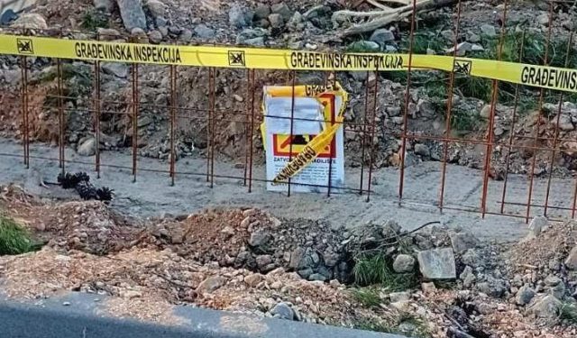 ZATVORENO GRADILIŠTE Građevinska inspekcija zaustavila radove na Bijelom Brijegu