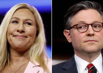 Zastupnica Marjorie Taylor Greene glasat će za Johnsona nakon što ga je prošle godine pokušala zbaciti s mjesta predsjednika