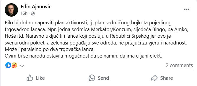 Bojkot trgovina