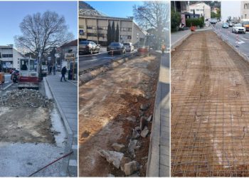 Grad − Betonira se stanica kod Grawea uz privremeno stajalište i regulaciju prometa