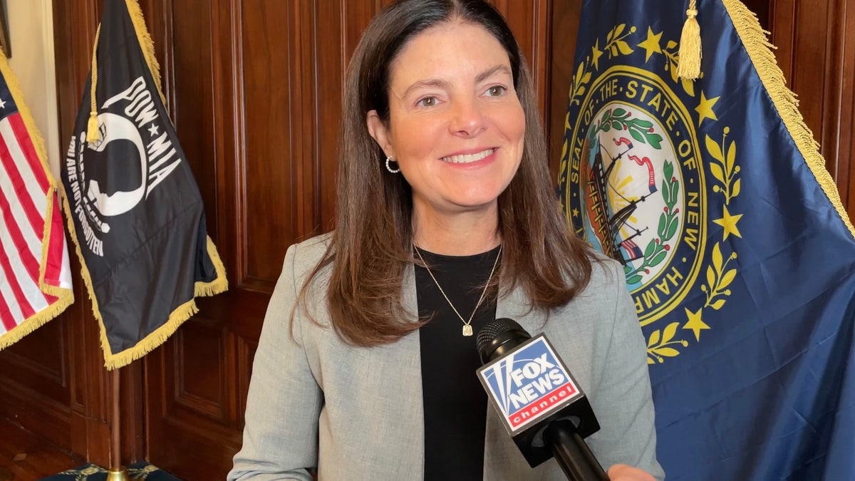 Izabrana republikanska guvernerka Kelly Ayotte, bivša američka senatorica, intervjuirana je za Fox News Digital 7. siječnja 2024. u State Houseu u Concordu, NH