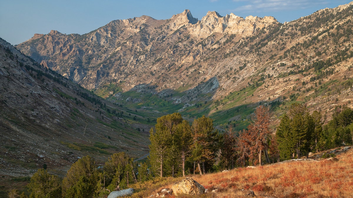 Great Basin, Nevada, okrug Elko, planine Ruby, kanjon Lamoille.