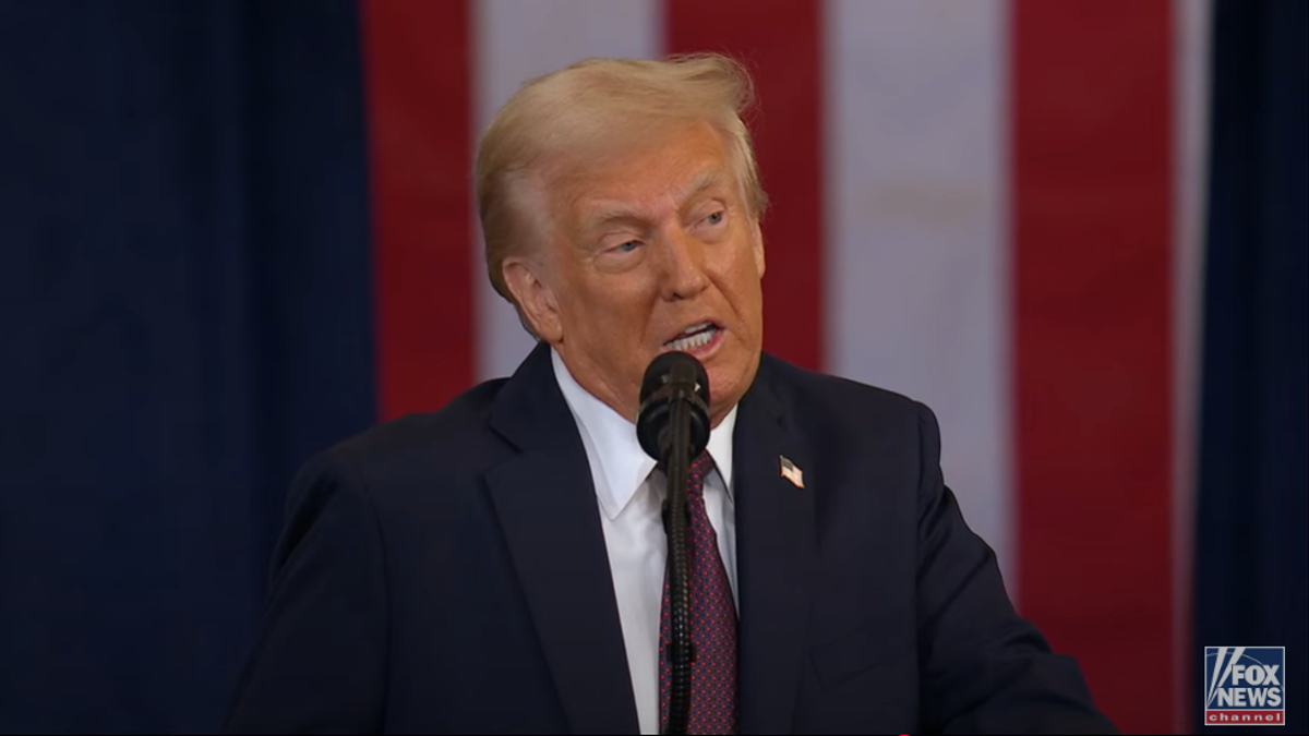 Trump govori