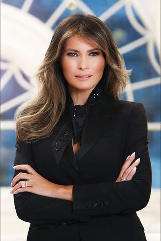 Prvi portret Melania Trumpa kao prva dama, snimljen 2017. godine