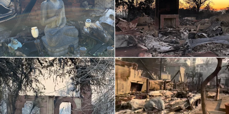 ‘I’ll never forget that moment’: Los Angeles residents who lost their homes in the fires describe their week from hell