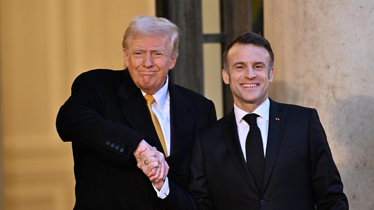 Trump i Macron