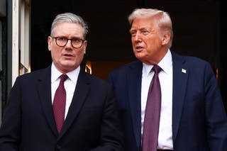 Keir Starmer i Donald Trump sastali su u četvrtak za mirovne pregovore u Bijeloj kući