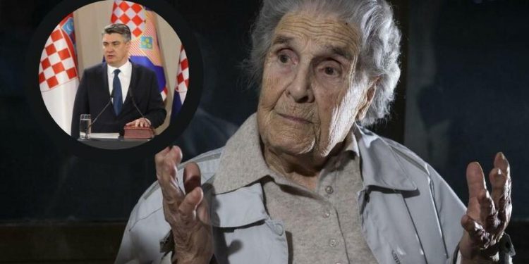 Slobodna Dalmacija – Na inauguraciju Zoran Milanović pozvao i najstariju živuću partizanku, Splićanku Vjeru Andrijić koja ima 101 godinu!