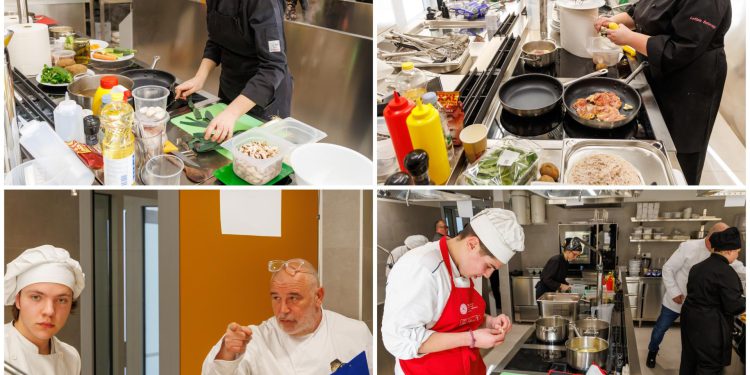 Slobodna Dalmacija – Nova splitska škola domaćin je prestižnog natjecanja, najveće talente bodrio poznati chef: Super su, pedantni, uredni…