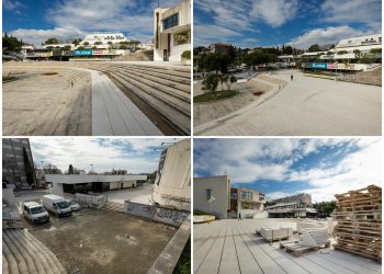 Slobodna Dalmacija – Bliži se kraju uređenje platoa prvog šoping centra bivše Jugoslavije u splitskom kvartu. Dio je već gotov, bacite oko…