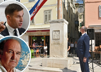 Slobodna Dalmacija – Šuta piše Kovačiću: ‘Na štandarcu ima mjesta i za godinu oslobođenja grada od fašizma!’ A Puljka je oprao: ‘Troši svoje’