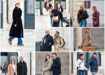 Nedjeljni đir Stradunom: čakulalo se, ispijalo kavu, grijalo omiljenom ljetnom poslasticom…