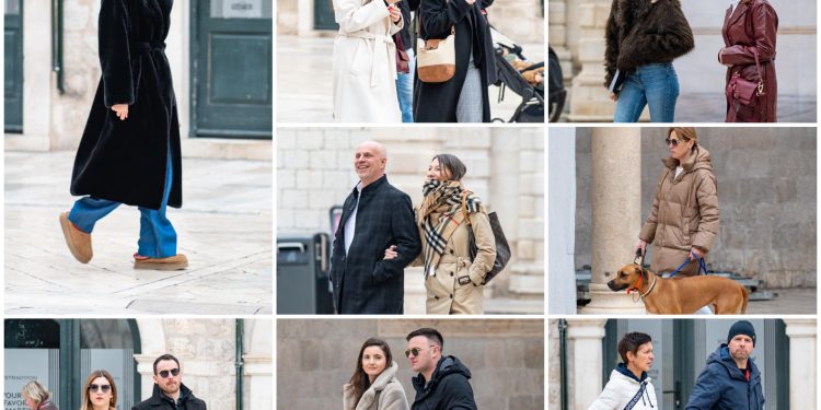 Nedjeljni đir Stradunom: čakulalo se, ispijalo kavu, grijalo omiljenom ljetnom poslasticom…