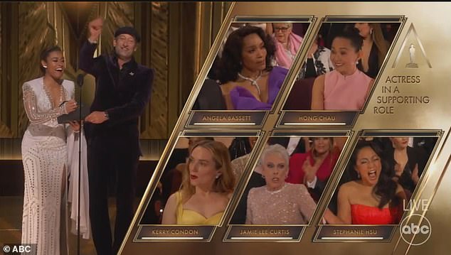 Oduševljeni Curtis vrištao je osvojivši prvog Oscara svoje desetljeće karijere za sve svugdje sve odjednom 2023. godine