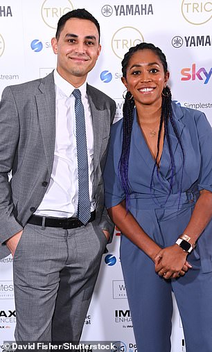 Ben prikazan na TRIC Božićnom dobrotvornom ručku s Ebony Rainford Brent 2021