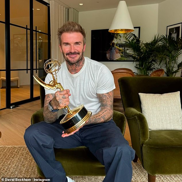 Davidov dokumentarni filmovi Beckham - koji je objavljen u listopadu 2023. - primili su pet nominacija Emmy i kao i BAFTA nom