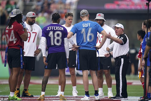 Zvijezde NFC -a pokazale su se superiornim u nogometnoj utakmici Flag na Orlando's Campsing World Stadium