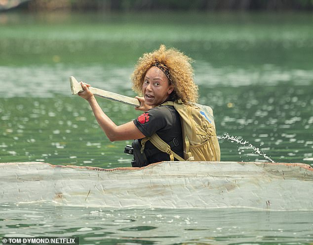 U razgovoru s MailOnline-om na projekciji New Netflix Show-a u utorak navečer, uoči svog debija, Boris je osjećao svoje osjećaje prema zvijezdi Spice Girl Mel B Clear