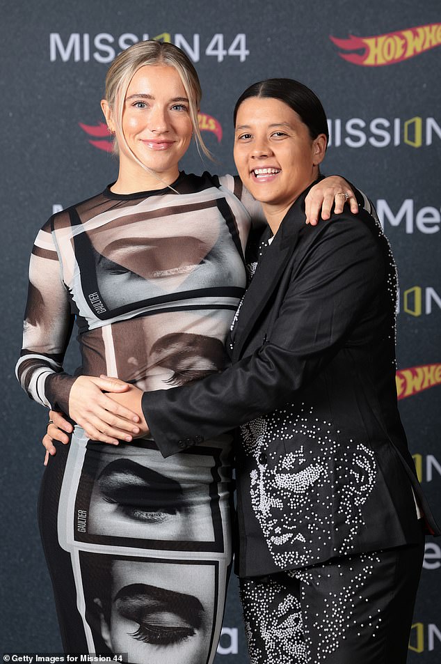 Sheargold je ciljao na Matildas Superstar Sam Kerr i njezinu zaručnicu Kristie Mewis (na slici zajedno) tijekom njegovog šokantnog ispada