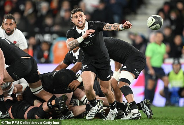 Bila je to 89. kapica Perenara za Novi Zeland, a Kiwis je trebao zapečatiti pobjedu od 29-11 u Torinu
