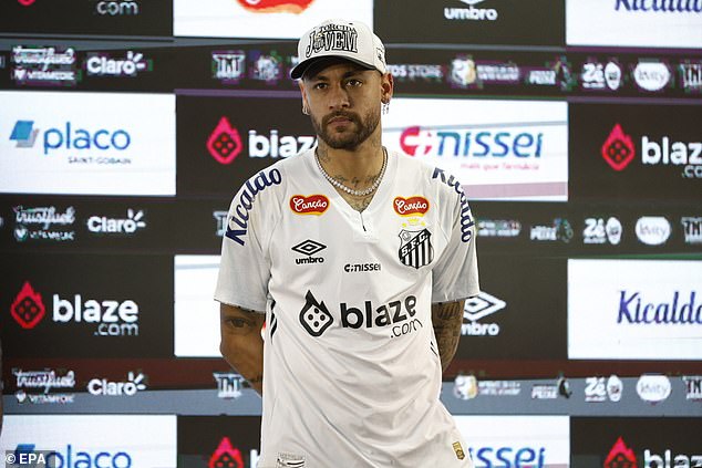 Neymar se vratio u Santos prošli tjedan nakon što je ugovor s Al-Hilalom raskinut