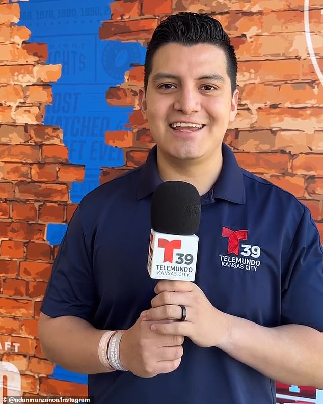 KGKC Telemundo Kansas City reporter Adan Manzano, 27, was found dead in his room at the Comfort Inn in Kenner, Louisiana, about 4pm on Wednesday