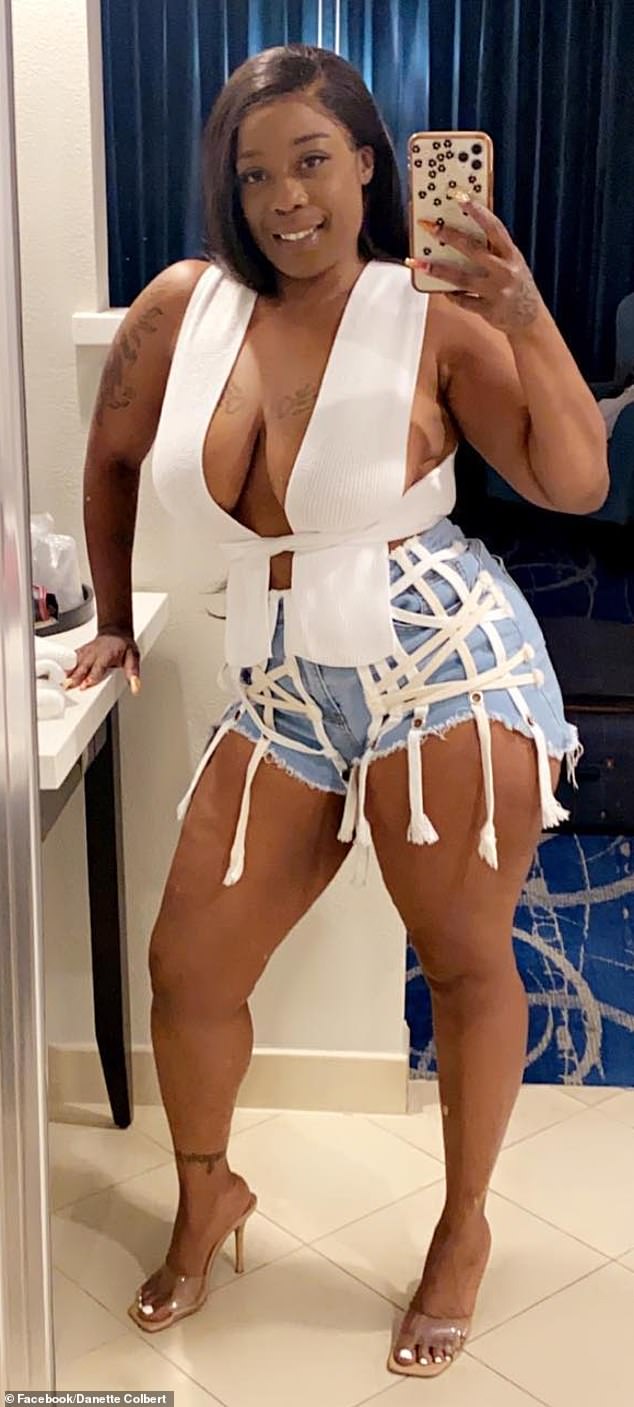 Danette Colbert, 48, is known as the 'Bourbon Street Hustler' by New Orleans locals and has a sordid criminal history going back to at least 2012