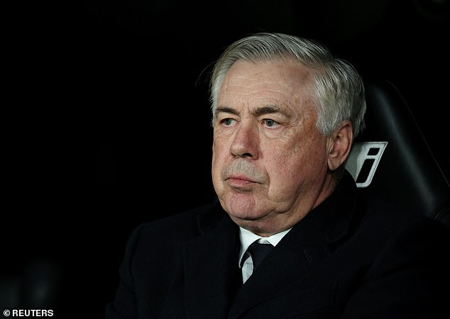 Šef Real Madrida Carlo Ancelotti bio je ljut na kaznu dodijeljen protiv svog tima