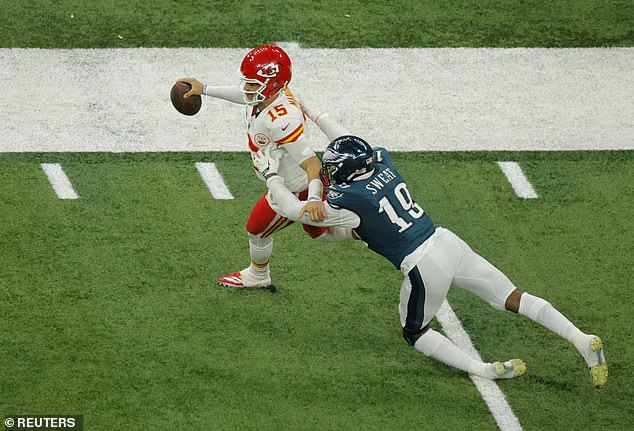 Patrick Mahomes imao je jednu od najgorih igara u svojoj profesionalnoj karijeri u Super Bowlu