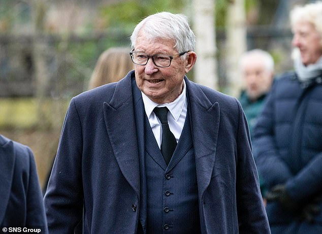 Sir Alex Fergsuon has been a father figure for United, with the Glazers and Sir Jim Ratcliffe all missing Denis Law's funeral on Tuesday