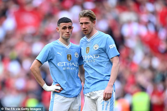 Ubrzo nakon proslave naslova, Cityja je u finalu FA kupa pobijedio suparnički Man United