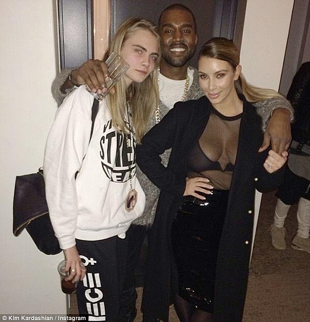 Model, koji se jednom slavno slagao s reperom i njegovom bivšom suprugom Kim Kardashian (44), sada se distancirao od kontroverznog umjetnika; Na slici s Kanye i Kim 2013. godine