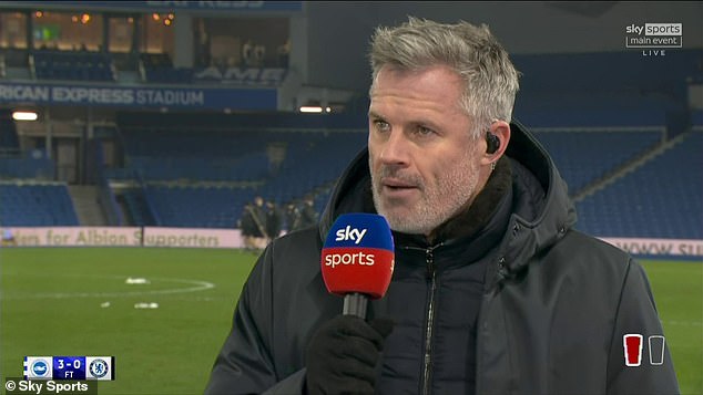 Jamie Carragher tvrdio je da su Chelsea u petak navečer 