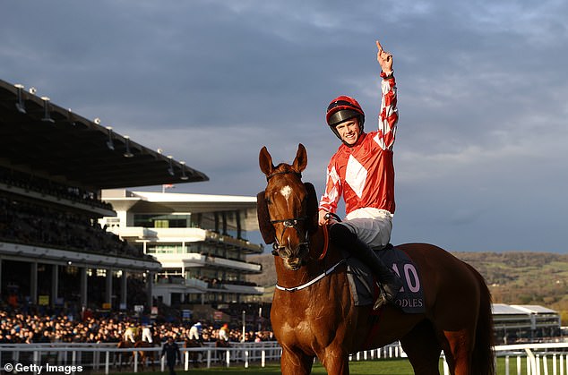O'Sullivan, dvostruki pobjednik u Cheltenhamu, bio je uključen u gomilu s pet konja u Thurlesu