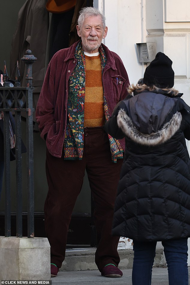 Zvijezda je bila u dobrom raspoloženju dok je krenuo na posao na snimanje novog projekta