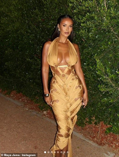 Prošli tjedan Maya je prikazala svoju figuru za ispuštanje čeljusti dok je dijelila niz grickajućih pucanja s Love Islanda: All Stars Final