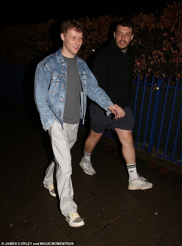 Jamie Borthwick (Jay Brown) također se pridružio prijatelj na zabavi sa zvijezdama